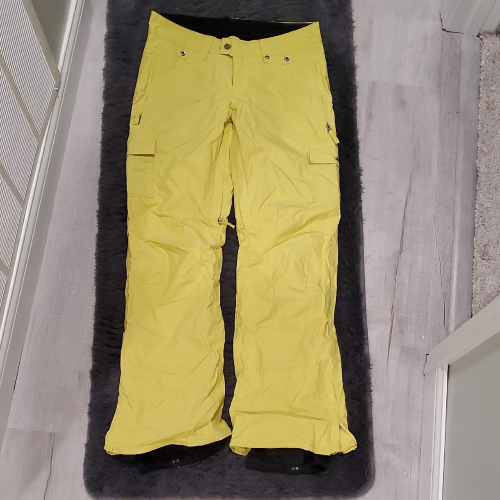 Men's Bright Yellow Ski & Snowboard Pants